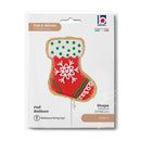 Grabo Stocking Cookie 23" Foil Balloon