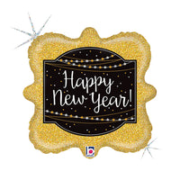 Grabo Glittering New Year 18" Foil Balloon