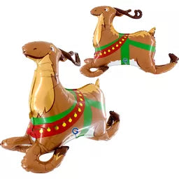 Grabo Linky Reindeer 3D 34" Foil Balloon