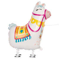 Unique Walking Pet Llama 29" Foil Balloon