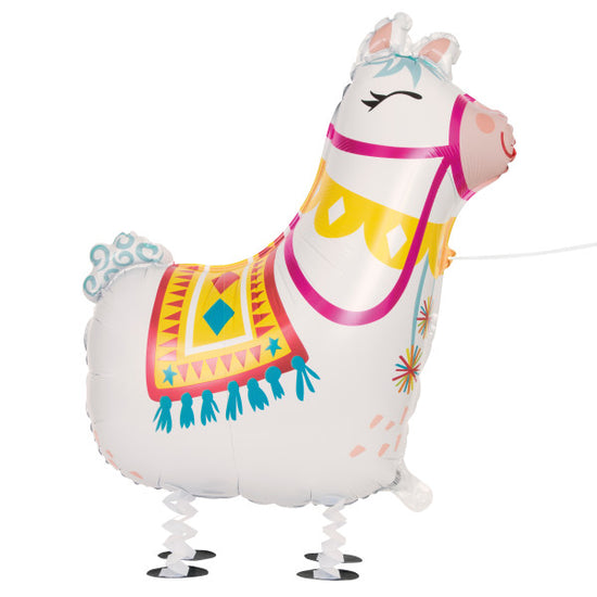 Unique Walking Pet Llama 29" Foil Balloon