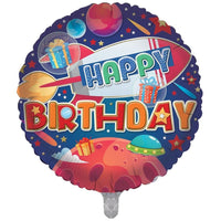 Sensations Happy Birthday Male 18" Foil Balloon