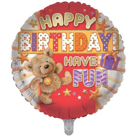 Sensations Birthday Open Cute 18" Foil Balloon