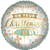 Sensations Christening 18" Foil (Double Sided)