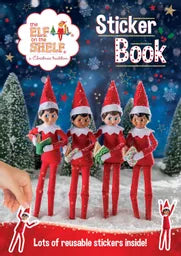 Sticker Book Elf On The Shelf