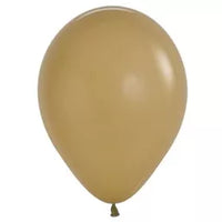 Sempertex Fashion Latte 5" Latex Balloons 100pk