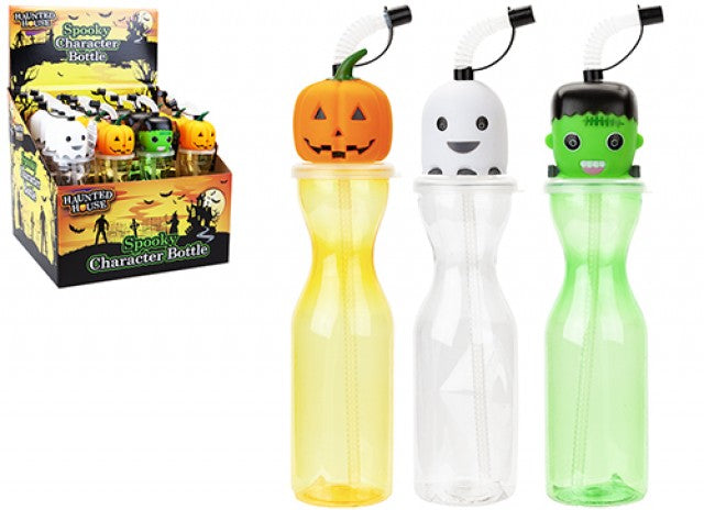 Halloween Assorted Character Bottles 500ml