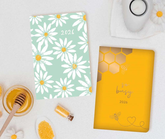Diary Pocket WTV Bee & Daisy 2027 18pk