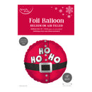 Santa Ho Ho Ho 18" Foil Balloon