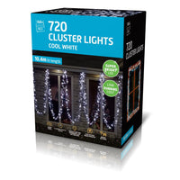 LED Cluster Lights White  720pk