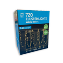 Warm white LED cluster lights, 720-pack, by Uncle Bills Limited