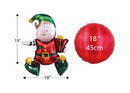 Sitting Elf 19" Air Fill Foil Balloon