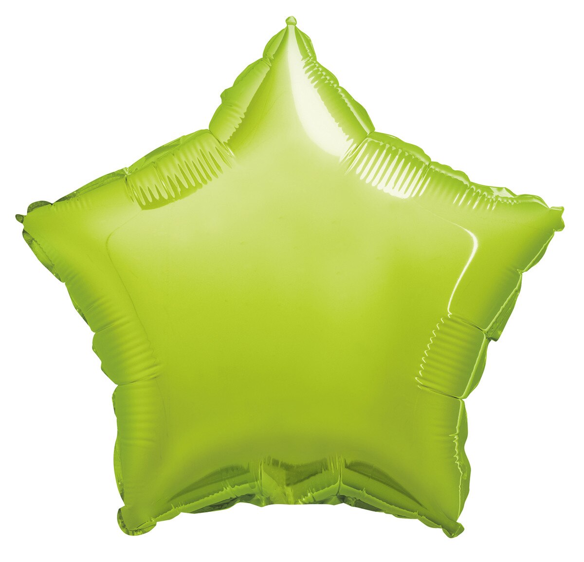Unique Lime Green 18" Star Foil Balloon
