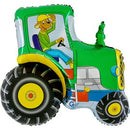 Grabo Tractor Green 34" Foil Balloon