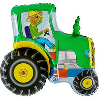 Grabo Tractor Green 34" Foil Balloon