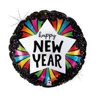 Grabo New Year Star 18" Foil Balloon