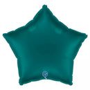 Grabo Satin Emerald Green 18" Star Foil Balloon