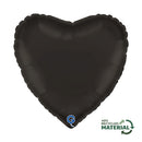Grabo Satin Fume Black 18" Foil Balloon
