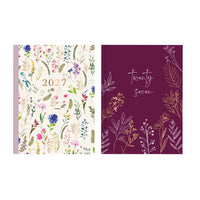 Diary A5 WTV Floral Meadow 2027 12pk