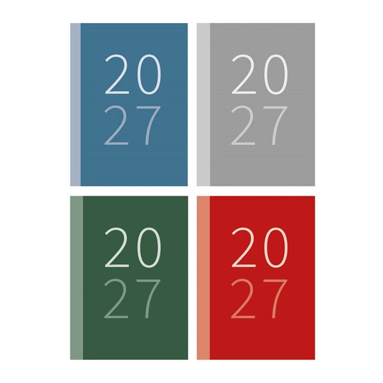 Diary Pocket WTV Assorted 2027 24pk