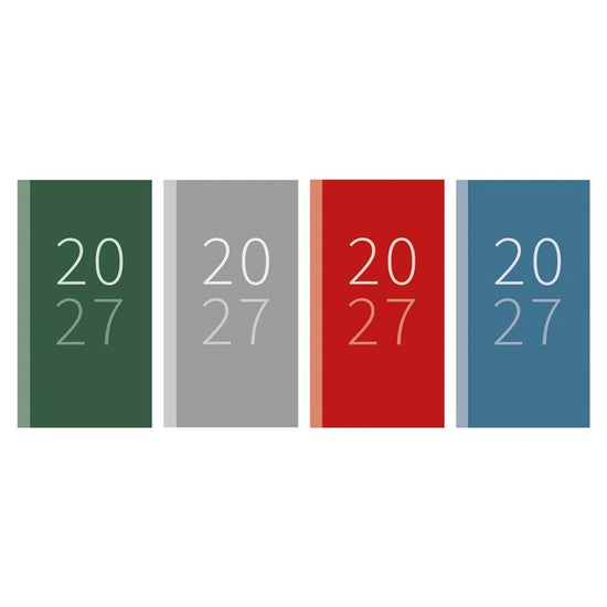 Diary Slim WTV Male Assorted 2027 24pk