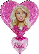 Grabo Barbie Hearts 26" Foil Balloon