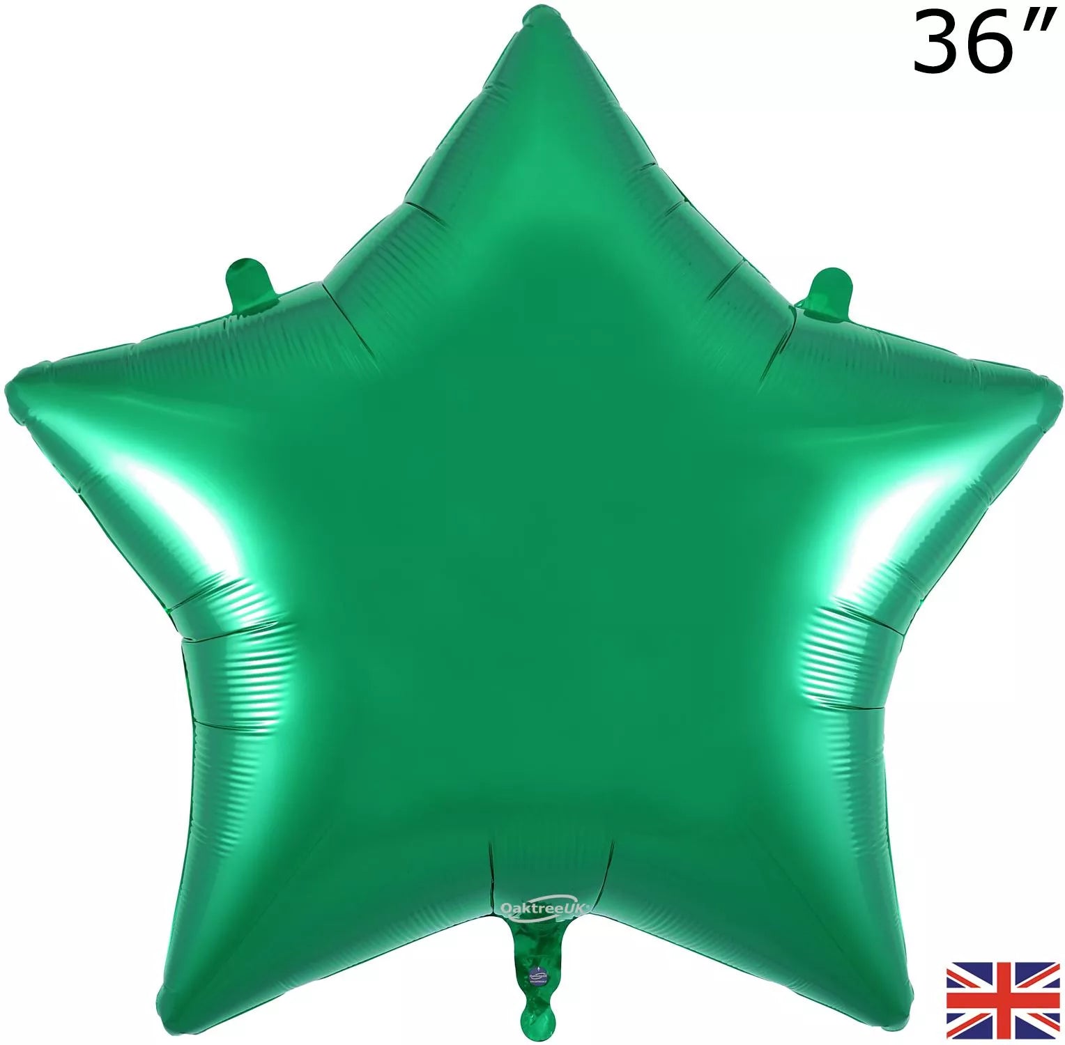 Oaktree Green 36" Star Foil Balloon
