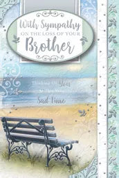 Xpress Yourself C75 Sympathy Loss Of Brother 6pk