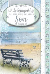 Xpress Yourself C75 Sympathy Loss Of Son 6pk