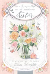 Xpress Yourself C75 Sympathy Loss Of Sister 6pk