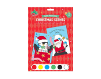 Paint By Numbers Christmas Scenes 2pk