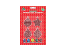 Paint Your Own Christmas Suncatcher 4pk