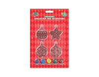 Paint Your Own Christmas Suncatcher 4pk