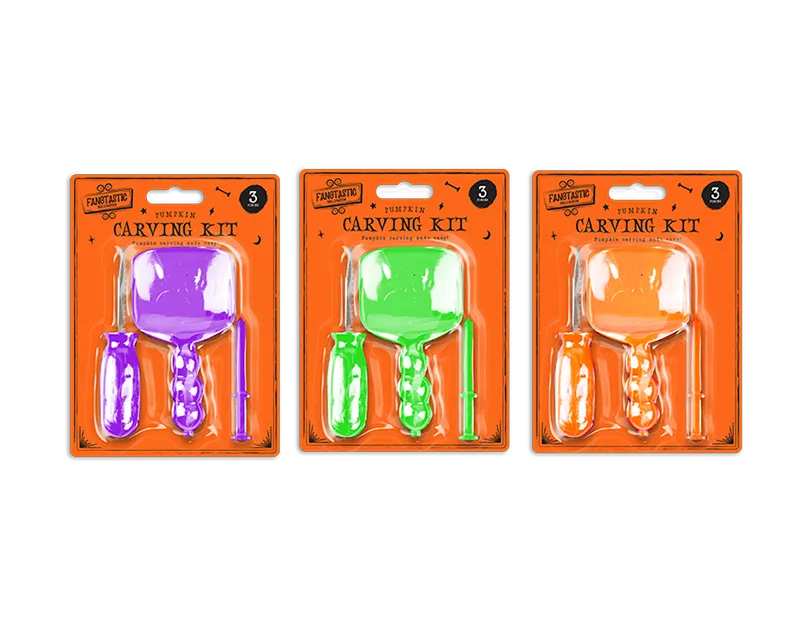 Pumpkin Carving Kit  (Colour May Vary)
