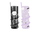 Halloween Spiral Straw Tumbler (Design May Vary)
