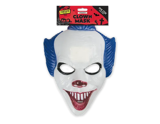 Clown Mask One Size (Design May Vary)
