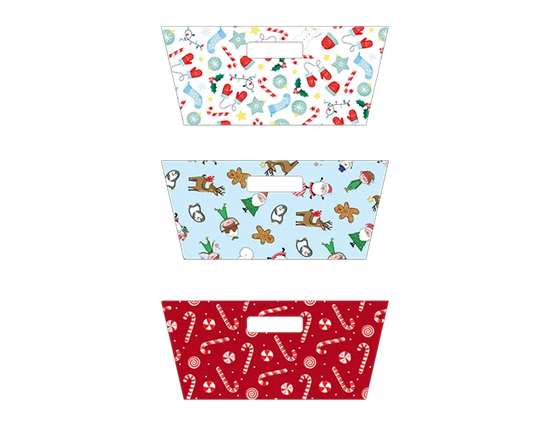 Printed Hamper Tray 30x23x13cm 24pk