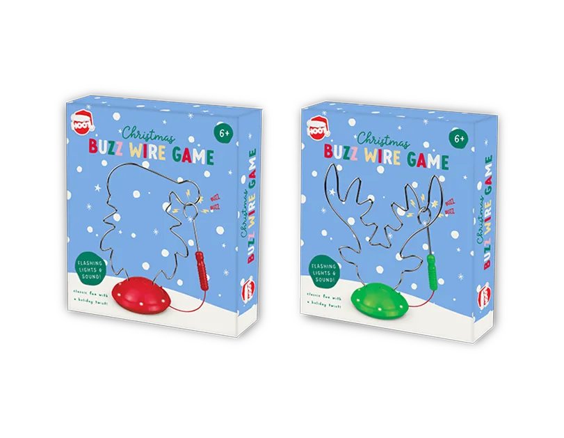 Christmas Buzz Wire Game (Design May Vary)