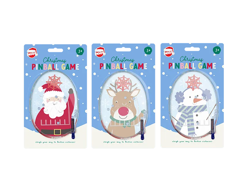 Christmas Pinball Game 24pk