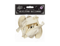Skeleton Latex Balloons 15pk