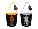 Halloween Treat Bucket 18cm (Design May Vary)