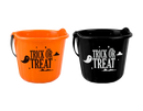 Trick Or Treat Bucket 22x17.5cm 24pk