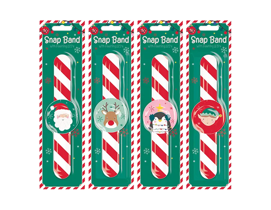 Christmas Flashing Snap Band (Design May Vary)