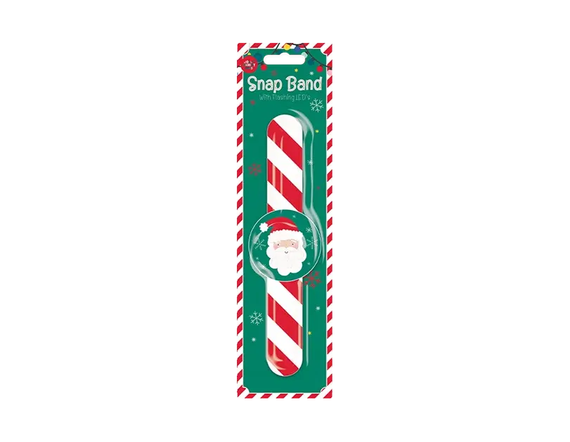 Christmas Flashing Snap Band (Design May Vary)