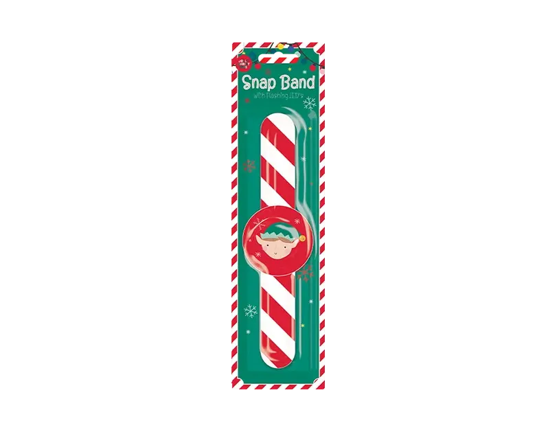 Christmas Flashing Snap Band (Design May Vary)