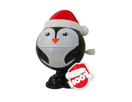 Christmas Wind Up Jumping Toy 24pk