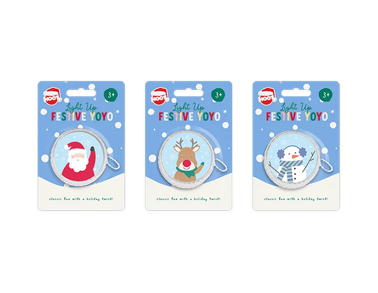 Light Up Christmas Yo-Yo (Design May Vary)