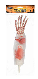 Garden Skeleton Arm Stake  12.5 x 46 x 1.5cm