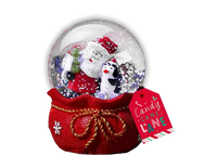 Christmas LED Snow Globe 9cm