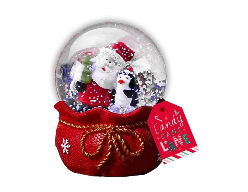 Christmas LED Snow Globe 9cm